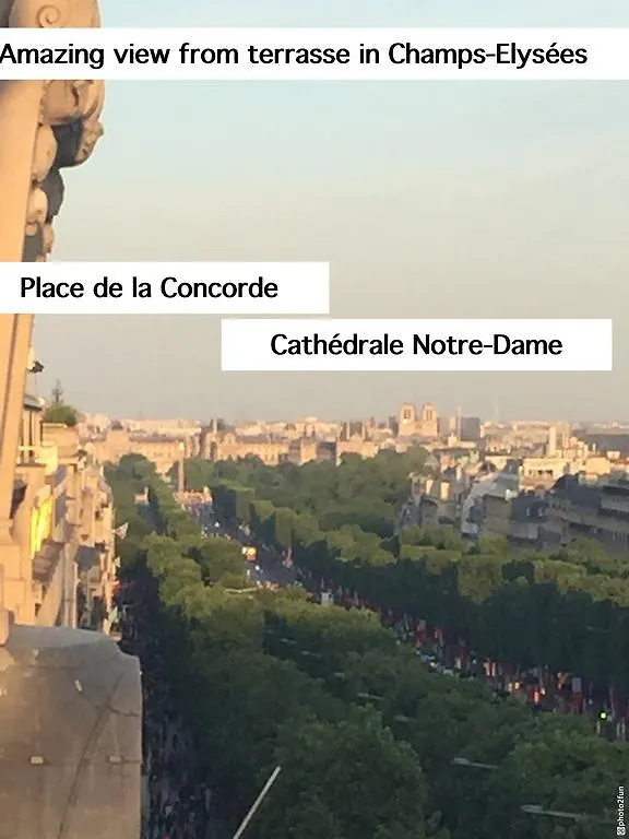 Apartamento Champs Elysees Luxury & Design Arc De Triomphe - Foch *